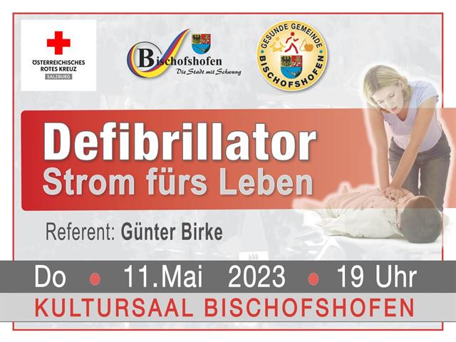 Erste Hilfe im Alltag "Defibrillator - Strom fürs Leben"