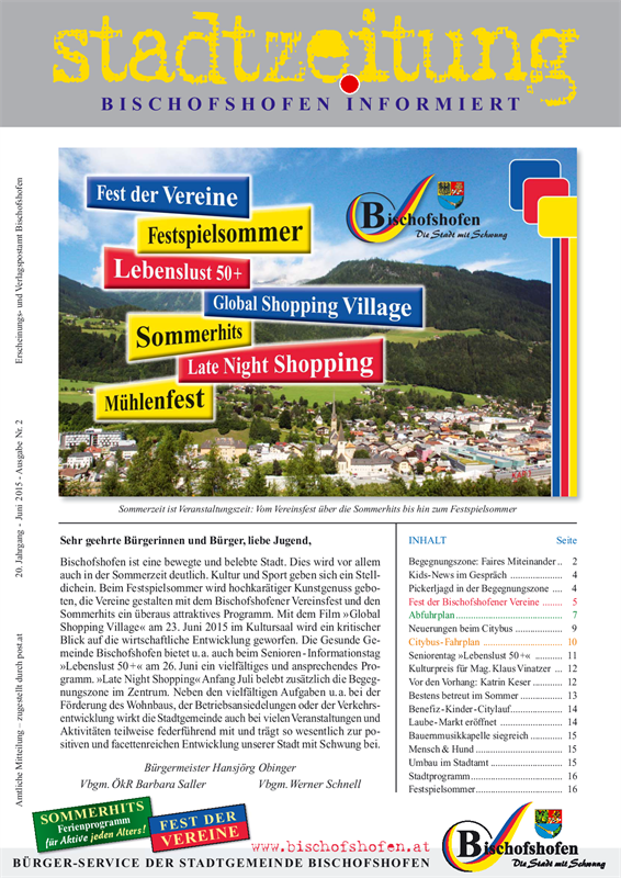 Juni 2015 - Stadtzeitung