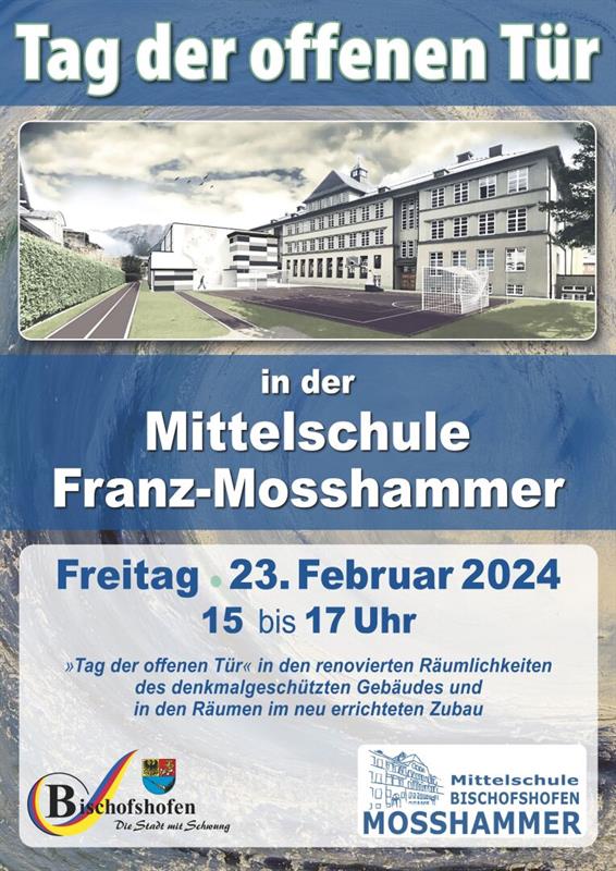 "Tag der offenen Tür" - Mittelschule Franz-Mosshammer