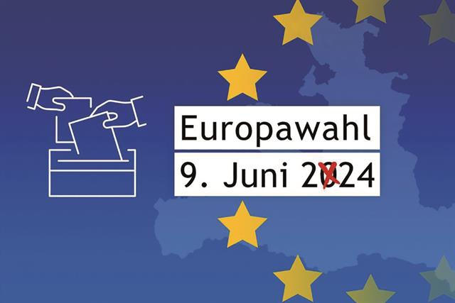 Europawahl am 9. Juni 2024